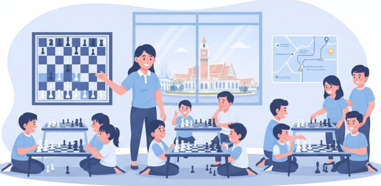 เรียนหมากรุกแถวคลองสาน วงเวียนใหญ่ ธนบุรี: เดินทางและจอดรถอย่างไร