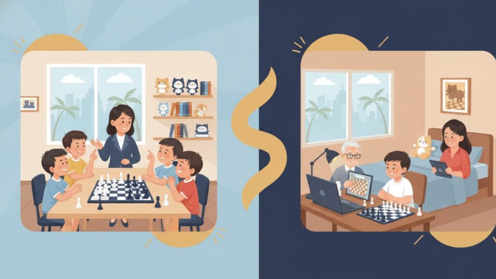 Group or Private Chess Lessons for Kids in Bangkok: Which Is Better?