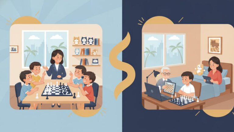 Group or Private Chess Lessons for Kids in Bangkok: Which Is Better?